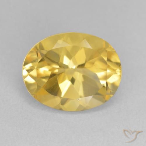 3.82ct طبيعي برتقالى ذهبة سيترين, بيضوي, VVS-VS