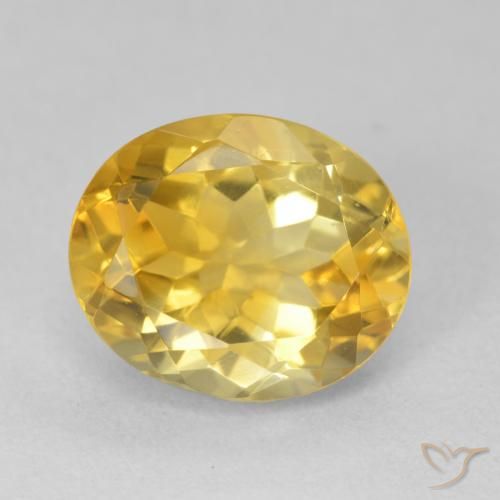 4.73ct طبيعي برتقالى ذهبة سيترين, بيضوي, VVS-VS