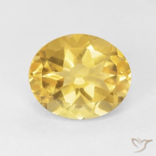 4.72ct طبيعي برتقالى ذهبة سيترين, بيضوي, VVS-VS