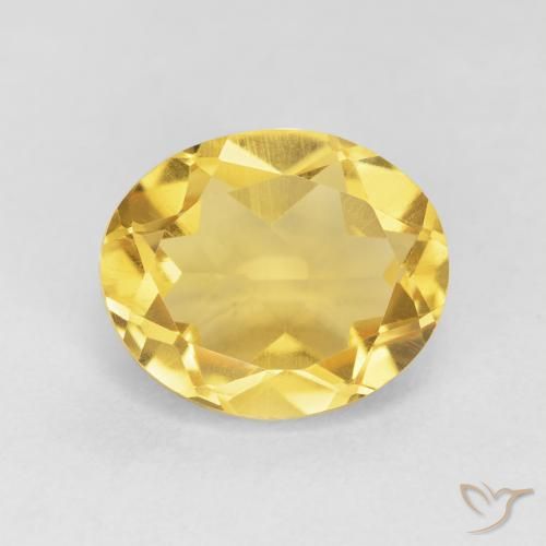 4.34ct طبيعي برتقالى ذهبة سيترين, بيضوي, VVS-VS