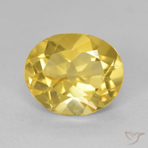 4.57ct طبيعي برتقالى ذهبة سيترين, بيضوي, VVS