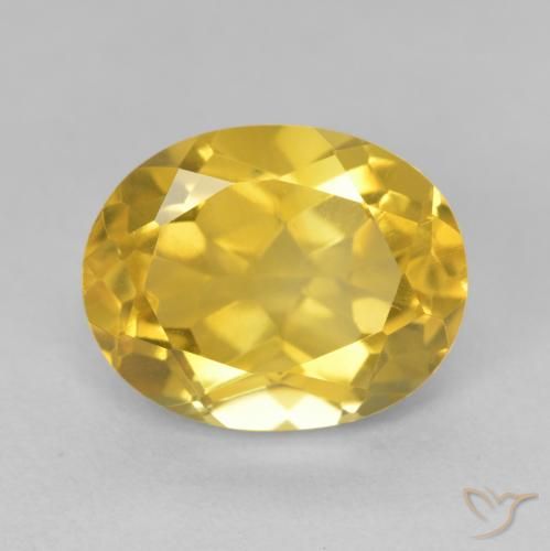 4.51ct طبيعي برتقالى ذهبة سيترين, بيضوي, VVS