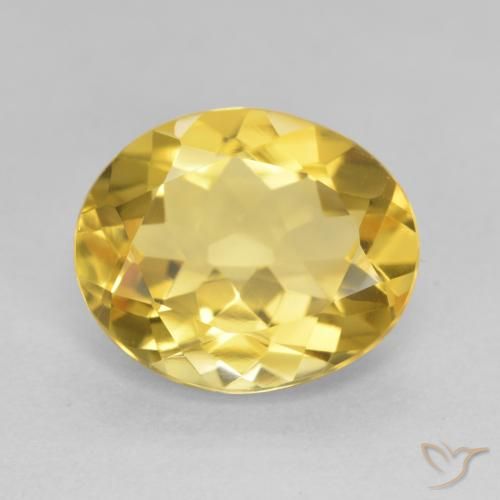 4.11ct طبيعي برتقالى ذهبة سيترين, بيضوي, VVS