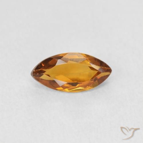 0.46ct طبيعي برتقالى متوسط سيترين, ماركيز, قليلا جدا