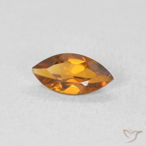 سيترين Medium Light-Golden طبيعي، ماركيز، 0.49 قيراط، VVS-VS