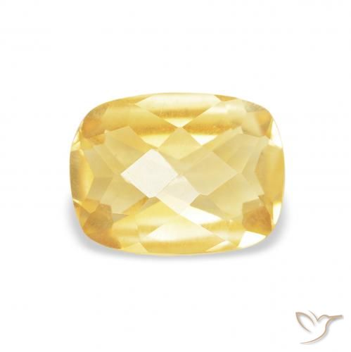 1.16ct طبيعي برتقالى ذهبة سيترين, وسادة, قليلا جدا