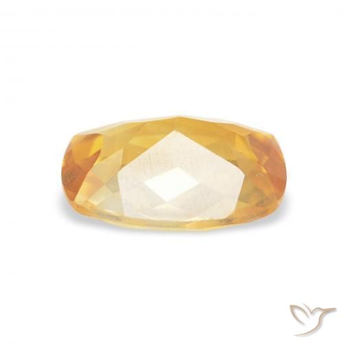 سيترين Medium Light-Golden طبيعي، وسادة، 1.07 قيراط، VVS-VS