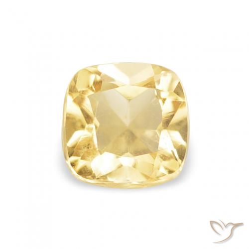 0.49ct طبيعي ذهبي سيترين, وسادة, قليلا جدا