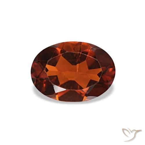 0.69ct برتقالي سيترين, بيضاوي, VS-SI
