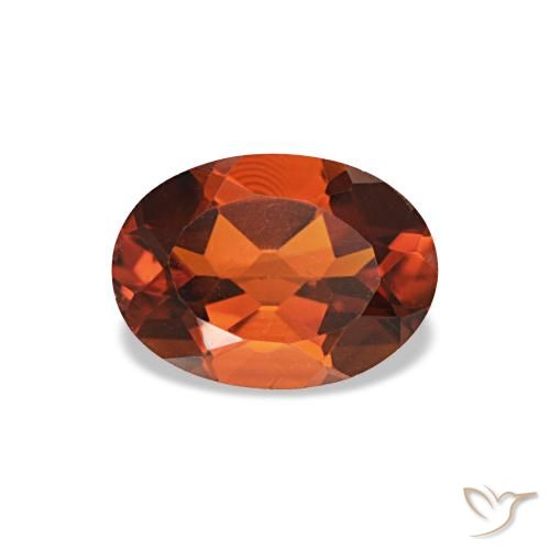 0.76ct برتقالي سيترين, بيضاوي, VVS-VS