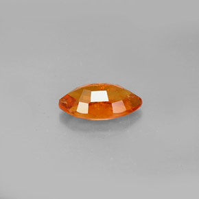 كلينوهيومايت برتقالى أصفر طبيعي، ماركيز، 1.36 قيراط، VS-SI