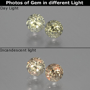 أحجار دياسبور متغير اللون أخضر / وردي طبيعية، قصة دائرى، قليلا جدا، وزنها  قيراط