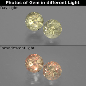 أحجار دياسبور متغير اللون أخضر / وردي طبيعية، قصة دائرى، VS-SI، وزنها  قيراط