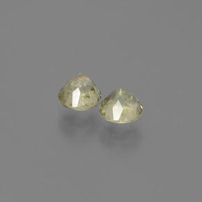 أحجار دياسبور متغير اللون أخضر / وردي طبيعية، قصة دائرى، VS-SI، وزنها  قيراط