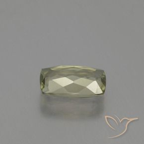 دياسبور متغير اللون أصفر ذهبى فاتح طبيعي، قطع وسادة، 1.15 قيراط، VVS-VS
