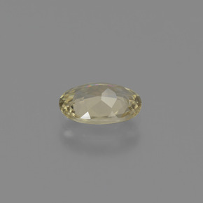 دياسبور متغير اللون أصفر بنى طبيعي، قصة بيضاوى، 0.73 قيراط، VVS-VS