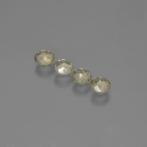 أحجار دياسبور متغير اللون أخضر / وردي طبيعية، قصة دائرى، VVS-VS، وزنها  قيراط