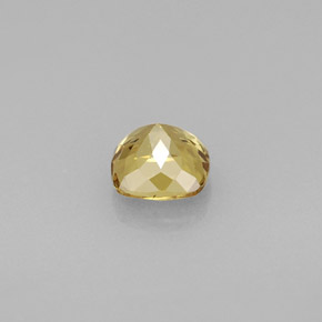 عقيق متغير اللون بنى مخضر إلى أحمر وردى طبيعي، قطع وسادة، 0.78 قيراط، VVS-VS