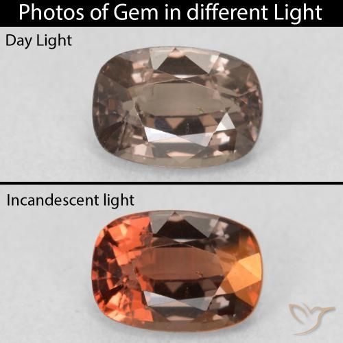 1.04ct طبيعي بنى فاتح متوسط عقيق متغير اللون, وسادة, قليلا جدا