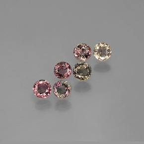 زفير متغير اللون متعدد الألوان طبيعي، قصة دائرى، 1.67 قيراط، قليلا جدا