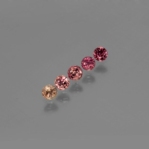 أحجار زفير متغير اللون متعدد الألوان طبيعية، قصة دائرى، قليلا جدا، وزنها  قيراط