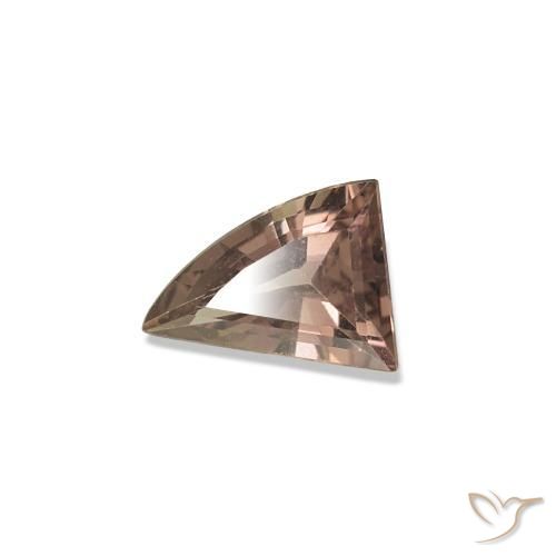 زفير متغير اللون بني غامق طبيعي، شكل خيالي، 0.30 قيراط، VVS-VS