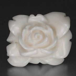 مرجان أبيض طبيعي، شكل خيالي، 27.83 قيراط، غير شفاف