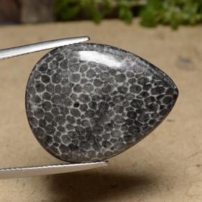 مرجان متعدد الألوان طبيعي، شكل الكمثرى، 22.48 قيراط، غير شفاف