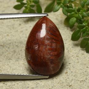 مرجان متعدد الألوان طبيعي، شكل الكمثرى، 7.90 قيراط، غير شفاف