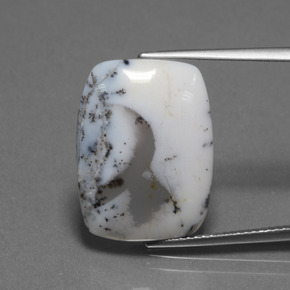 كالسيدونى شجيري متعدد الألوان طبيعي، قطع وسادة، 10.32 قيراط، نصف شفاف