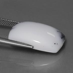 كالسيدونى شجيري متعدد الألوان طبيعي، قطع وسادة، 10.95 قيراط، غير شفاف