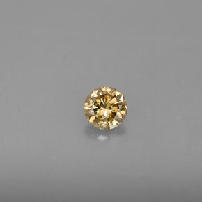 الماس شامبانيا طبيعي، قصة دائرى، 0.24 قيراط، قليلا جدا