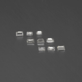 أحجار الماس أبيض طبيعية، باجيت، SI، وزنها  قيراط