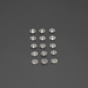 أحجار الماس أبيض طبيعية، دائري، SI، وزنها  قيراط