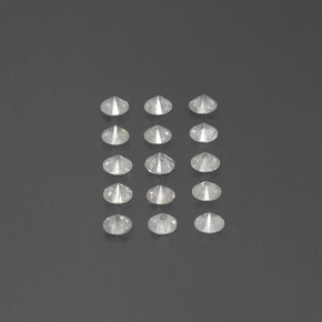 أحجار الماس أبيض طبيعية، دائري، SI، وزنها  قيراط