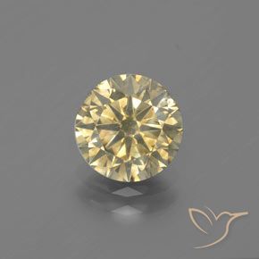 1.70ct طبيعي كونياك الماس, دائري, SI