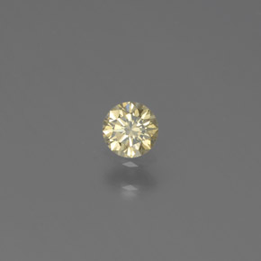 الماس شامبانيا طبيعي، دائري، 0.13 قيراط، SI