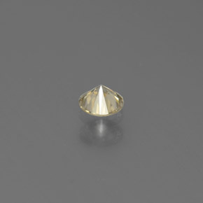 الماس شامبانيا طبيعي، دائري، 0.13 قيراط، SI