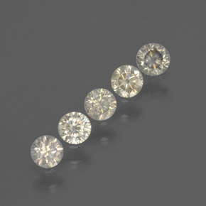 أحجار الماس شامبانيا طبيعية، قصة دائرى، SI، وزنها  قيراط