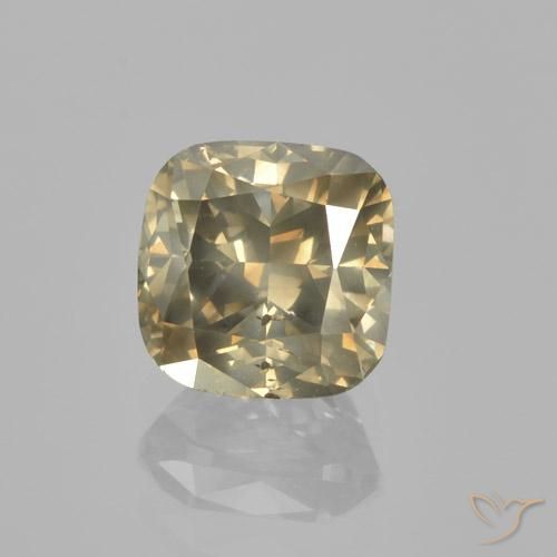 1.48ct طبيعي كونياك الماس, وسادة, VS-SI