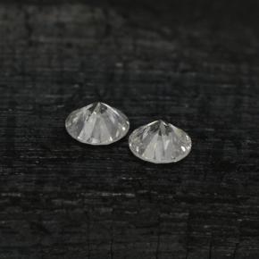 ألماس طبيعي بلون أبيض، وزن ‎‎ قيراط، شكل دائري، مقاس ‎1.94‎ مم