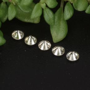 أحجار الماس أصفر فاتح طبيعية، قصة دائرى، VS-SI، وزنها 0.09 قيراط