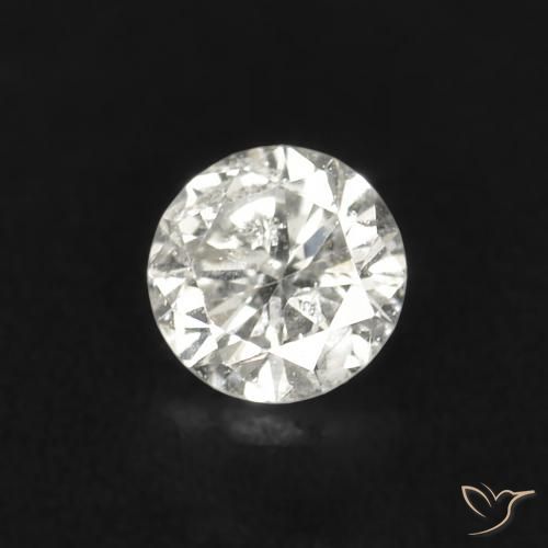 0.04ct طبيعي I الماس, دائري, VS-SI