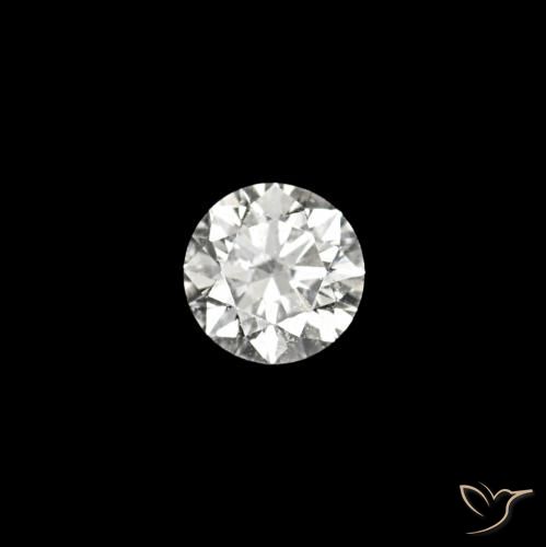 0.04ct D الماس, دائري, VVS