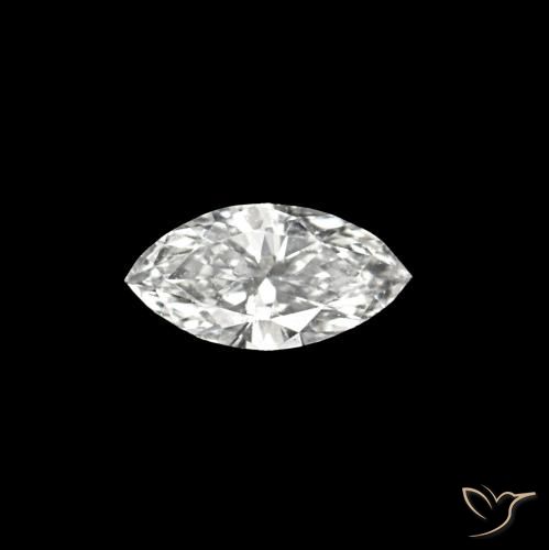 0.07ct D الماس, ماركيز, VVS