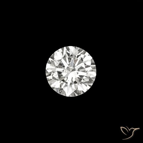 0.03ct E الماس, دائري, VVS