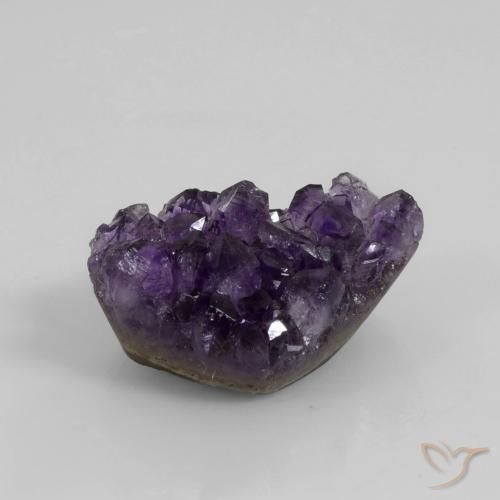 52.41ct طبيعي بنفسجى داكن جمشت دروزى, فانسى, غير شفاف