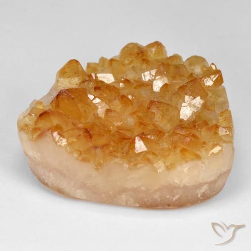 71.45ct طبيعي العسل البرتقال سيترين دروزى, مثلثى, غير شفاف