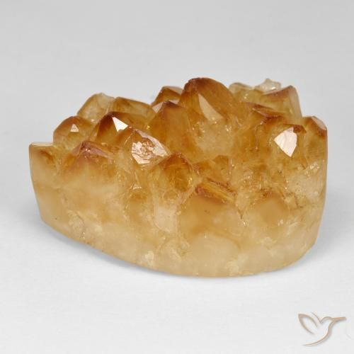 72.05ct طبيعي ذهبى-برتقالى سيترين دروزى, شكل الكمثرى, غير شفاف