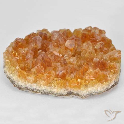 49.85ct طبيعي Medium Light-Orange سيترين دروزى, فانسى, غير شفاف